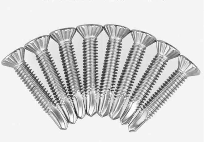 304 410 stainless steel drill tail wire countersunk head cross recessed self tapping self drilling tail screw flat head dovetail screw color steel tile large flat head drill tail screw cross dovetail