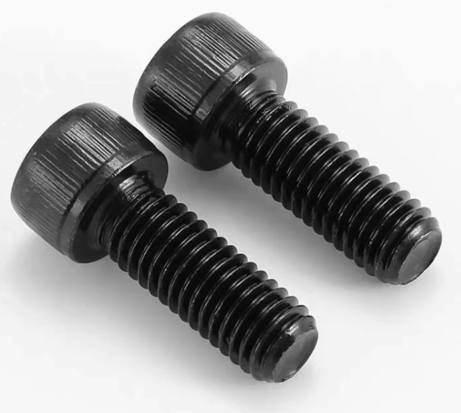 High strength screw cylindrical cup head hexagon socket bolt DIN912 blackened galvanized countersunk head flat head cylindrical head knurled screw - 图片 4