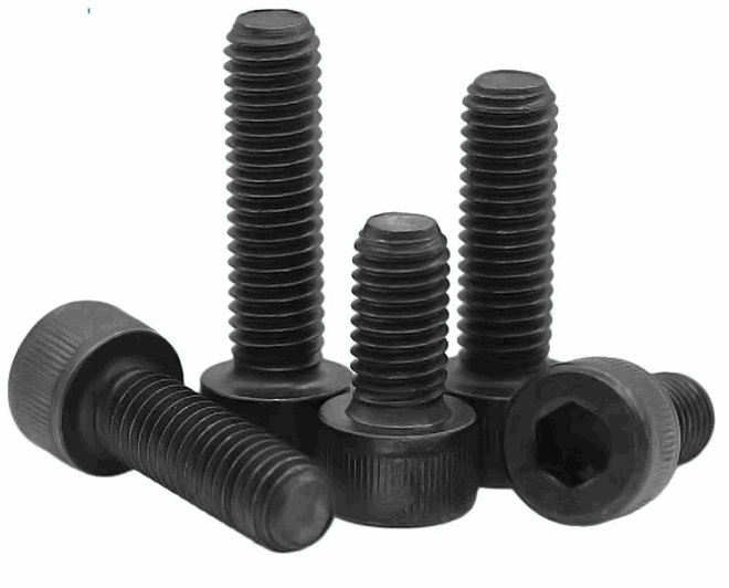 High strength screw cylindrical cup head hexagon socket bolt DIN912 blackened galvanized countersunk head flat head cylindrical head knurled screw - 图片 5