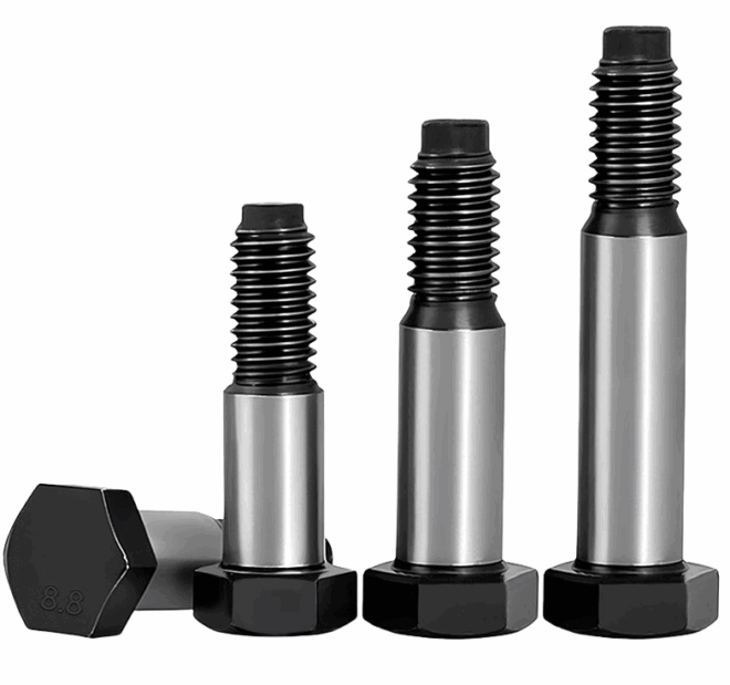 Grade 8.8 reamed external hexagonal plug screw GB27 high strength coupling bolt carbon steel grade 8.8 plug coupling screw die Passschraube