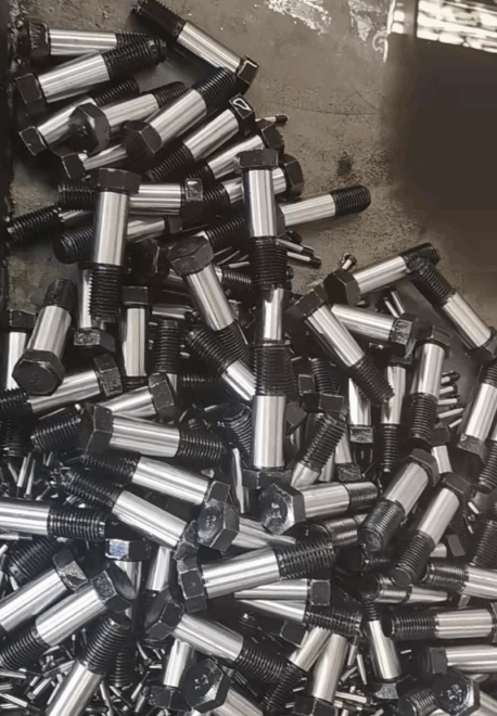 Grade 8.8 reamed external hexagonal plug screw GB27 high strength coupling bolt carbon steel grade 8.8 plug coupling screw die Passschraube - 图片 5