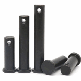 High strength flat head pin shaft with hole cylindrical head solid positioning pin shaft special shaped pin shaft bolt