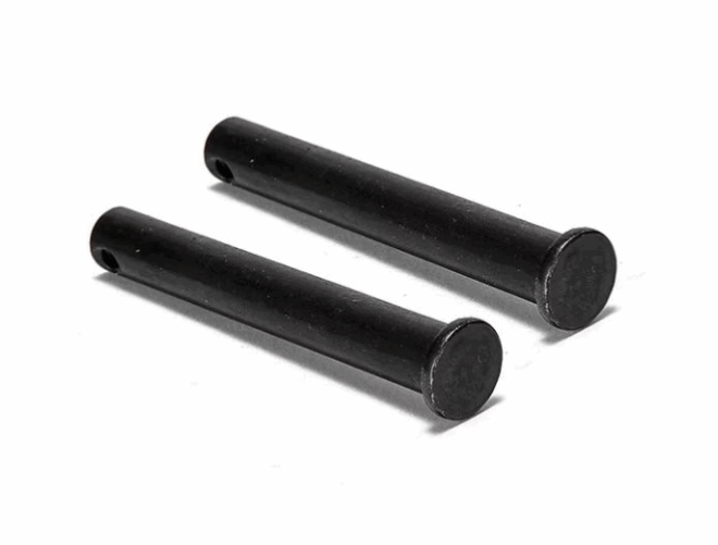 High strength flat head pin shaft with hole cylindrical head solid positioning pin shaft special shaped pin shaft bolt - 图片 2