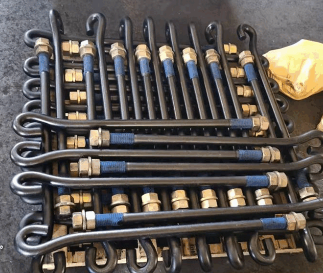 7，9 umbrella shaped anchor bolt mechanical T-shaped head large anchor bolt high strength anchor bolt for wind power foundation - 图片 3