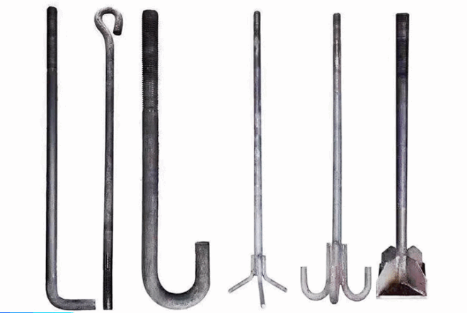 7，9 umbrella shaped anchor bolt mechanical T-shaped head large anchor bolt high strength anchor bolt for wind power foundation - 图片 5
