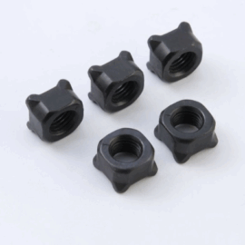 High strength welding nut, welding nut, square point corner welding screw, 6-8-10 grade specification