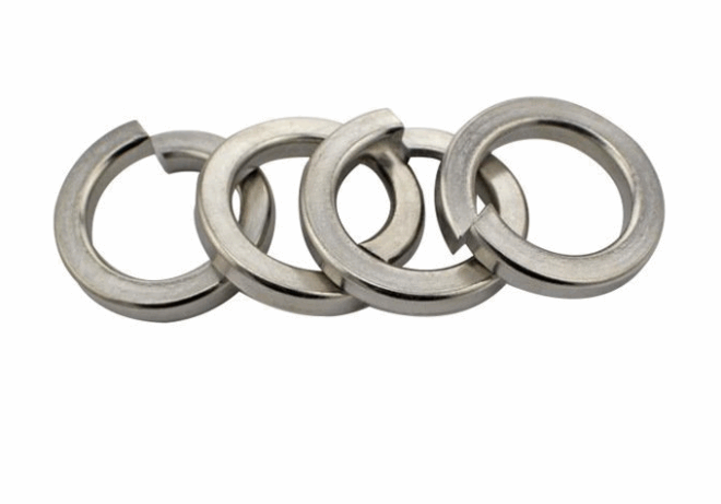DIN127 stainless steel spring washer, spring washer opening spring washer material 201 304 316 - 图片 6