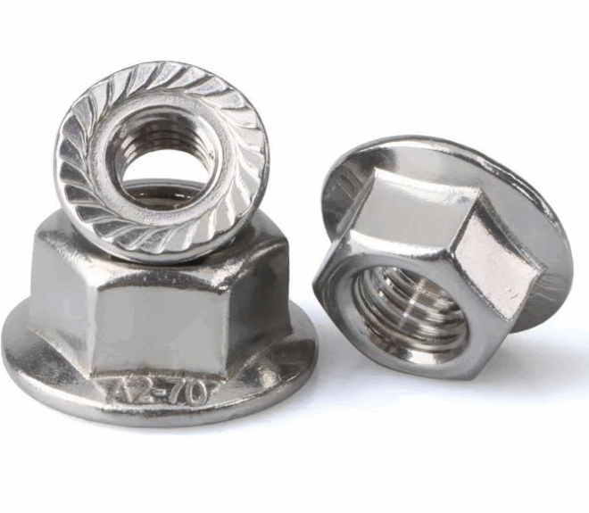 304 stainless steel fasteners, bolts, flange nuts, DIN6923 anti slip nuts - 图片 6