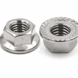 304 stainless steel fasteners, bolts, flange nuts, DIN6923 anti slip nuts