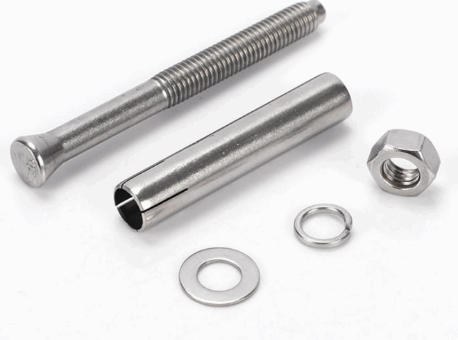 304 stainless steel expansion bolt, external expansion screw