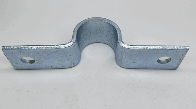 Hot dip galvanized flat iron clamps, clamps, power fittings, single suspension clamps, communication equipment, galvani - 图片 4