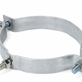 Hot dip galvanized flat iron clamps, clamps, power fittings, single suspension clamps, communication equipment, galvani