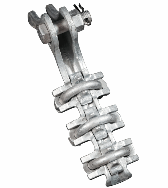 Aluminum alloy tension clamp NLL-1-2-3 optical cable pre twisted insulation tension clamp wire overhead communication line fittings - 图片 3