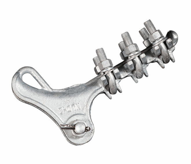 Aluminum alloy tension clamp NLL-1-2-3 optical cable pre twisted insulation tension clamp wire overhead communication line fittings - 图片 2
