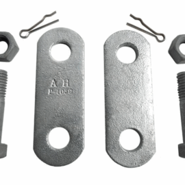 Hot dip galvanized parallel hanging plate P-12 P-7 double eye connection cable power fittings