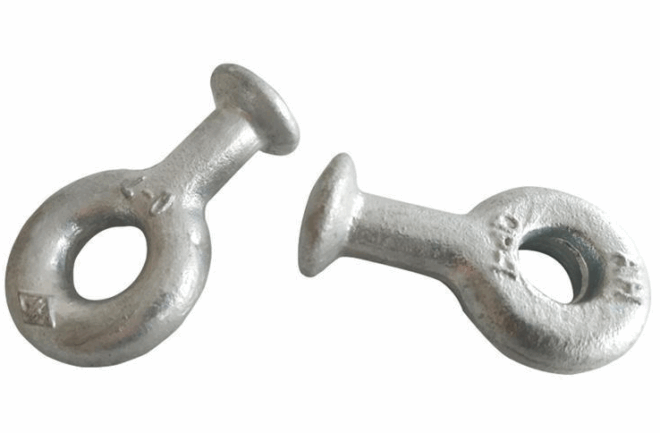 Customized Q-7-10-12 ball head ring hot-dip galvanized QP ball head hanging ring for power fittings - 图片 2