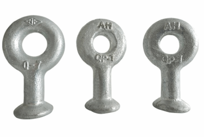 Customized Q-7-10-12 ball head ring hot-dip galvanized QP ball head hanging ring for power fittings - 图片 4