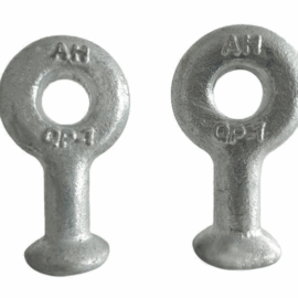 Customized Q-7-10-12 ball head ring hot-dip galvanized QP ball head hanging ring for power fittings