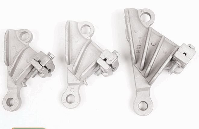NXJ-3 wedge-shaped tension clamp self-locking aluminum alloy clamp - 图片 2